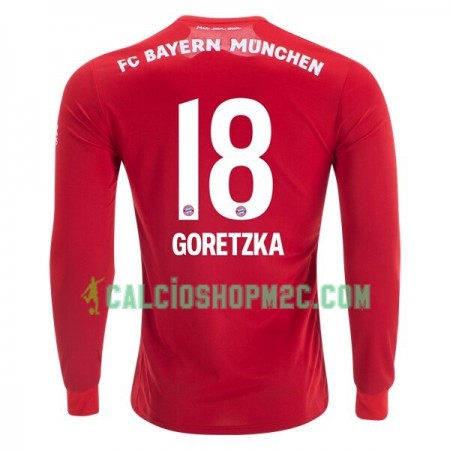 Bayern Monaco Leon Goretzka 18 Maglia Prima 2019/2020 Manica Lunga